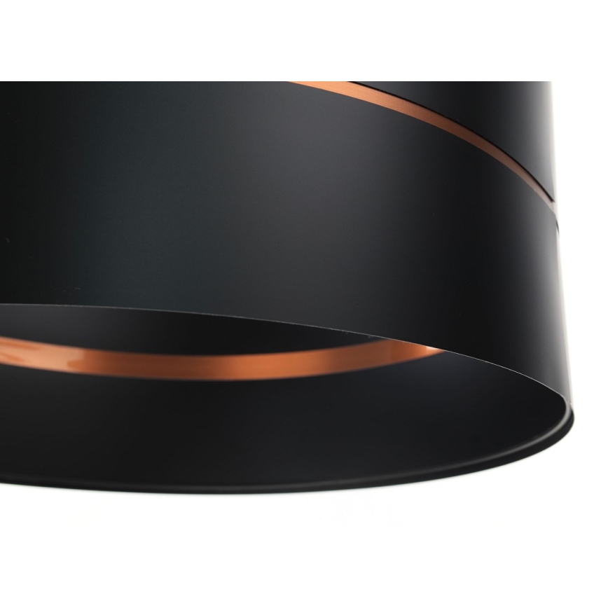 Lámpara colgante GLAM HOME 1xE27/60W/230V diámetro 40 cm negro