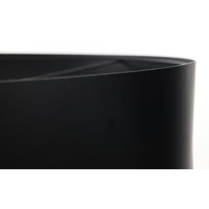Lámpara colgante GLAM HOME 1xE27/60W/230V diámetro 40 cm negro