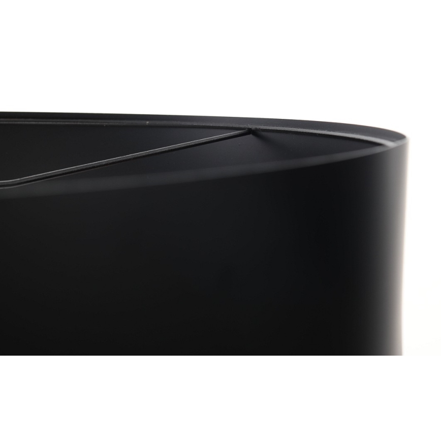 Lámpara colgante GLAM HOME 1xE27/60W/230V diámetro 40 cm negro