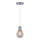 Lámpara colgante GLIVA 1xE27/60W/230V