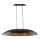 Lámpara colgante GONDOLA 2xE27/60W/230V negro/cobre