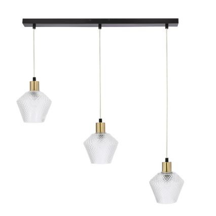 Lámpara colgante GRENIKO 3xE14/40W/230V