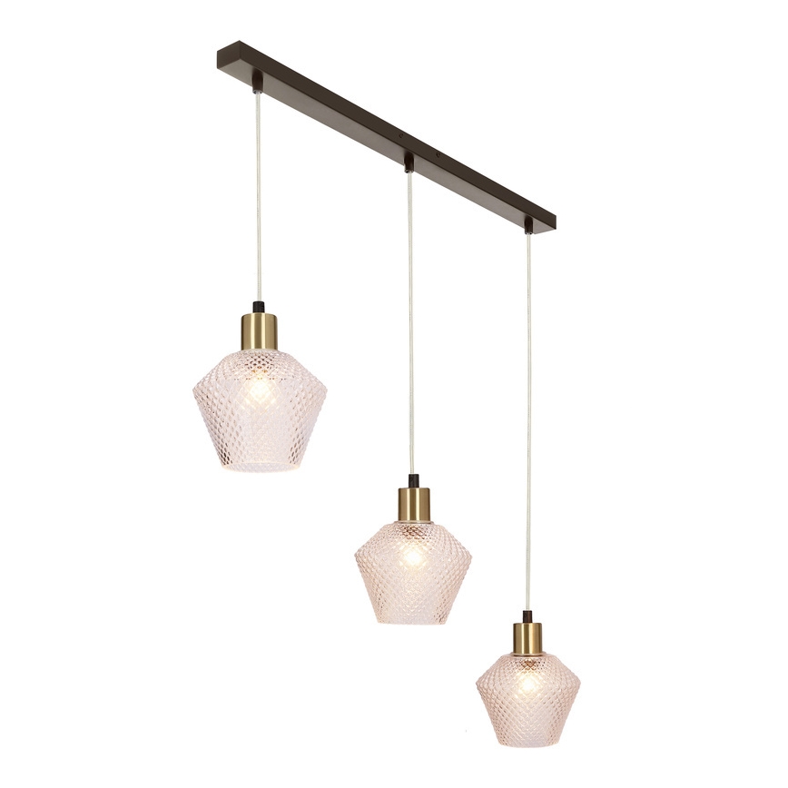 Lámpara colgante GRENIKO 3xE14/40W/230V