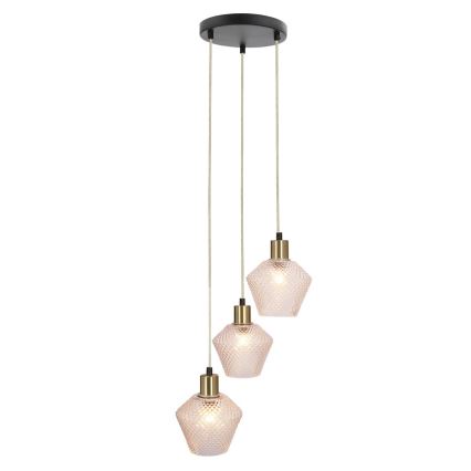 Lámpara colgante GRENIKO 3xE14/40W/230V