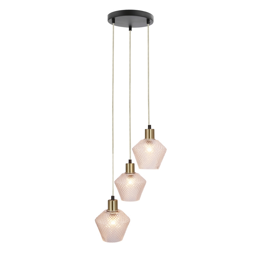 Lámpara colgante GRENIKO 3xE14/40W/230V