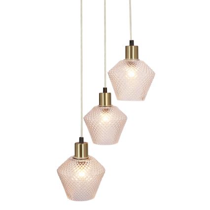 Lámpara colgante GRENIKO 3xE14/40W/230V