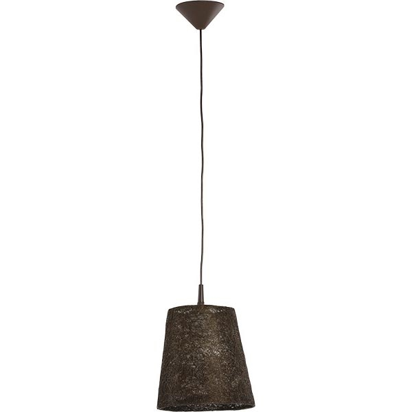 Lámpara colgante GUMON 1xE27/15W/230V marrón
