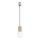 Lámpara colgante HALO 1xG9/8W/230V diá. 12 cm beige