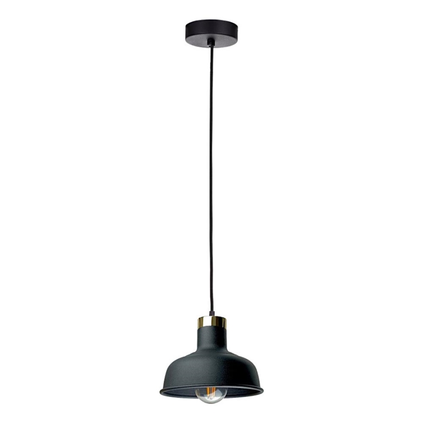 Lámpara colgante HEBE 1xE27/60W/230V negro