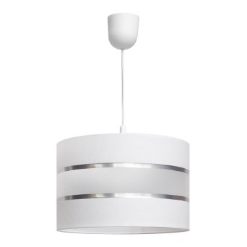 Lámpara colgante HELEN 1xE27/15W/230V blanco