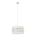 Lámpara colgante HELEN 1xE27/15W/230V diá. 35 cm blanco/dorado