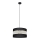 Lámpara colgante HELEN 1xE27/15W/230V diá. 35 cm negro/dorado