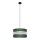 Lámpara colgante HELEN 1xE27/15W/230V diá. 35 cm verde/dorado