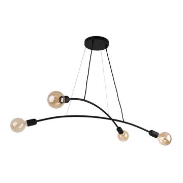 Lámpara colgante HELIX 4xE27/60W/230V