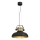 Lámpara colgante HELSING 1xE27/60W/230V dorado
