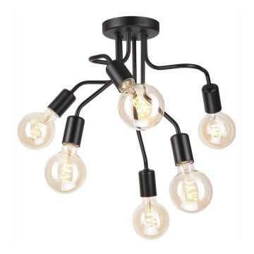 Lámpara colgante HILDA 6xE27/60W/230V