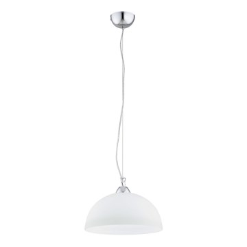 Lámpara colgante HILIA 1xE27/15W/230V blanco