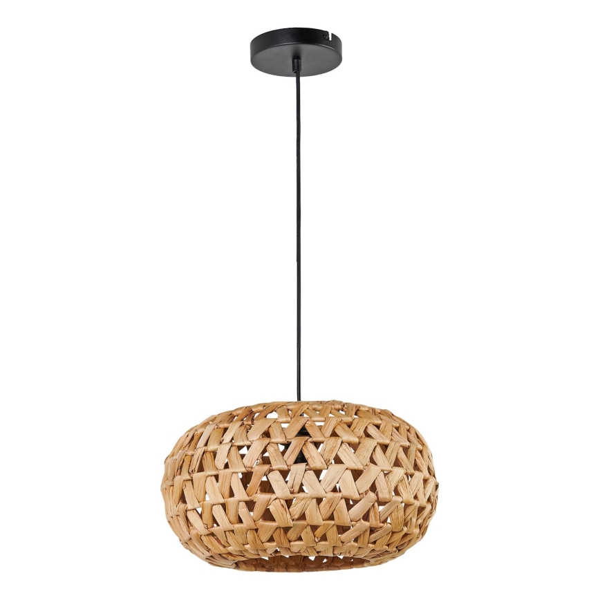 Lámpara colgante HOSHI 1xE27/20W/230V diá. 38 cm Cáñamo