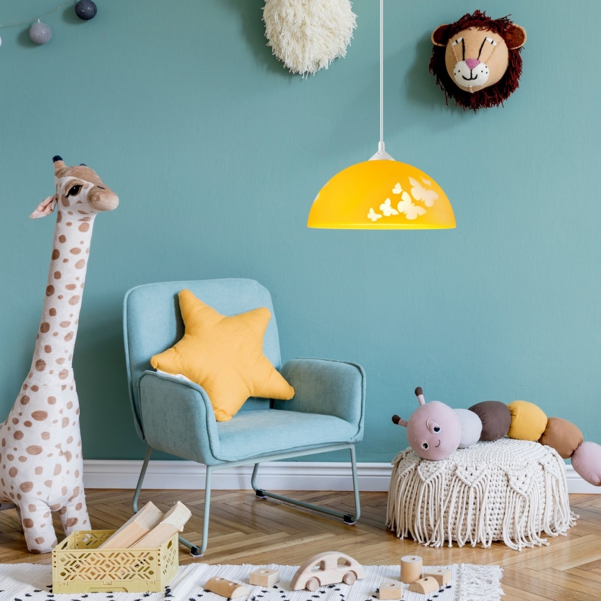Lámpara colgante infantil 1xE27/60W/230V