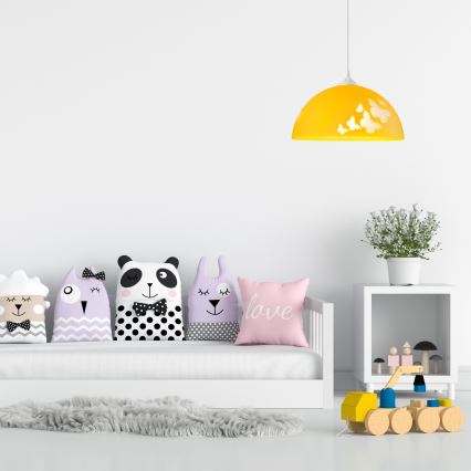 Lámpara colgante infantil 1xE27/60W/230V