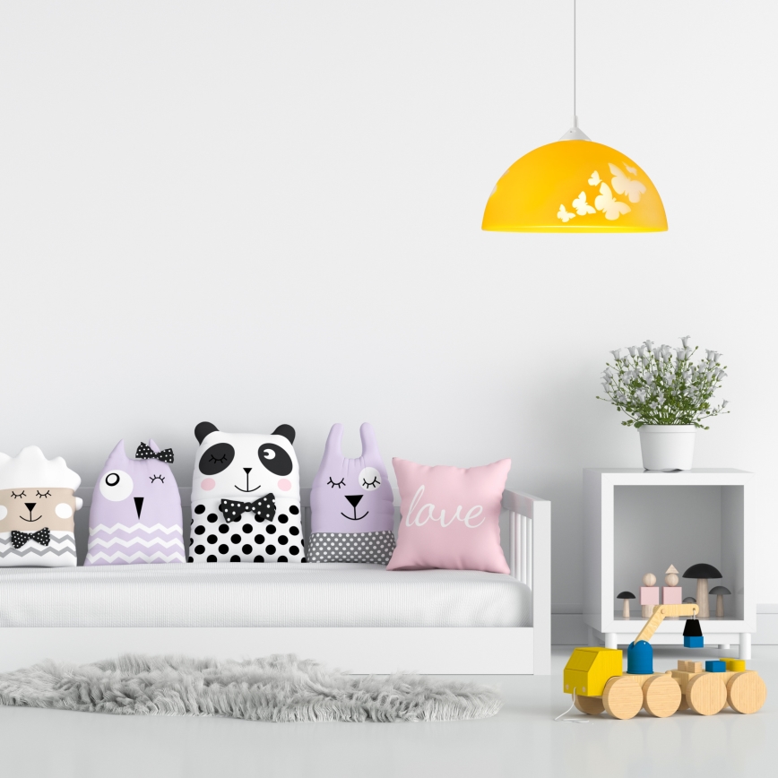 Lámpara colgante infantil 1xE27/60W/230V