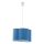 Lámpara colgante infantil CLOUD 1xE27/25W/230V azul