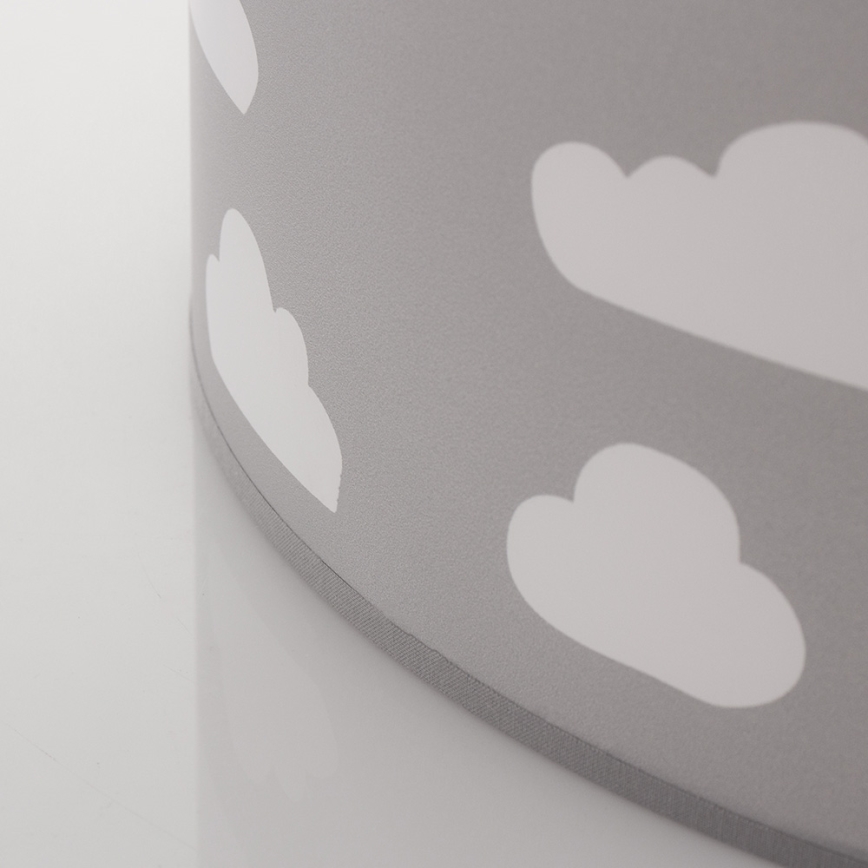 Lámpara colgante infantil CLOUDS 1xE27/60W/230V