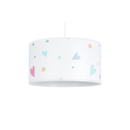 Lámpara colgante infantil DRUKI 1xE27/60W/230V