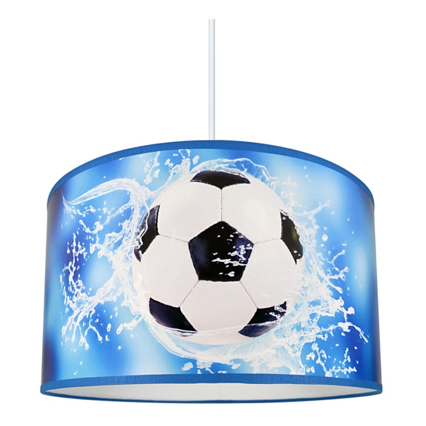 Lámpara colgante infantil FOTBALL 1xE27/60W/230V