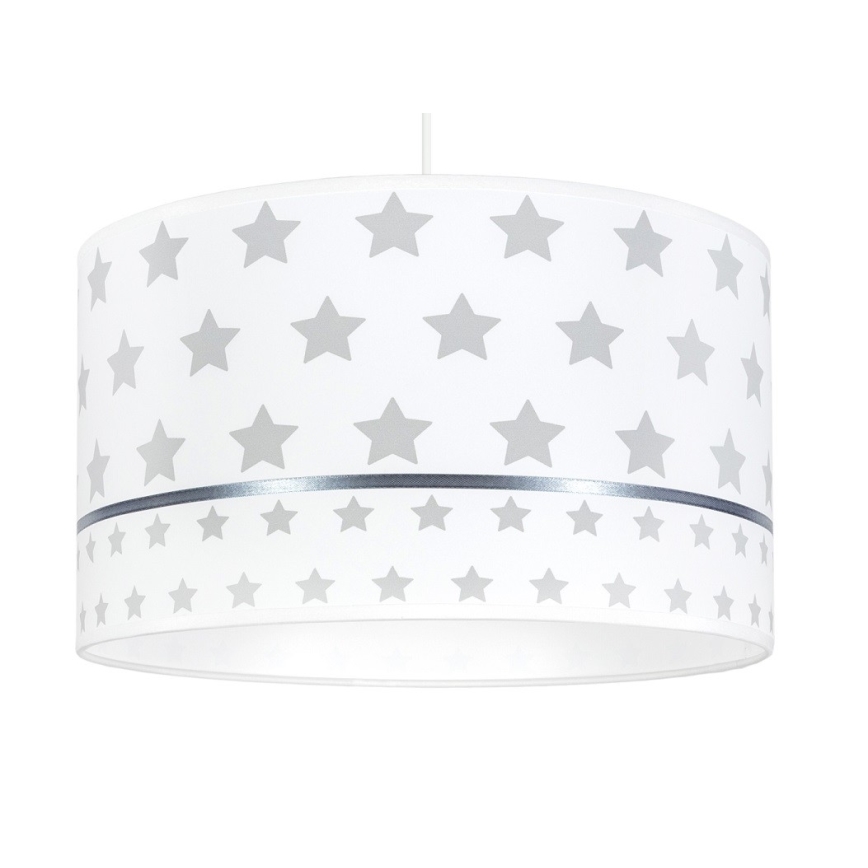 Lámpara colgante infantil PIKKI 1xE27/60W/230V gris