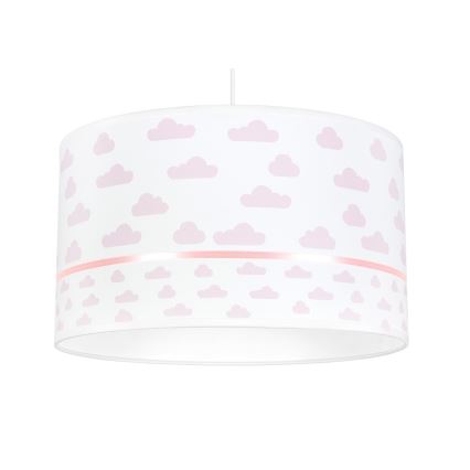 Lámpara colgante infantil PIKKI 1xE27/60W/230V rosa