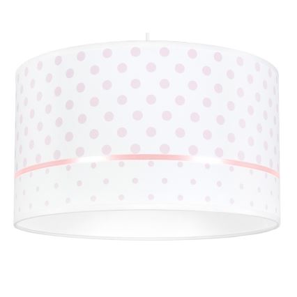 Lámpara colgante infantil PIKKI 1xE27/60W/230V rosa