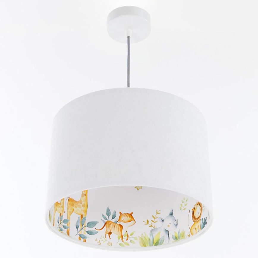 Lámpara colgante infantil SWEET DREAMS 1xE27/60W/230V diá. 30 cm