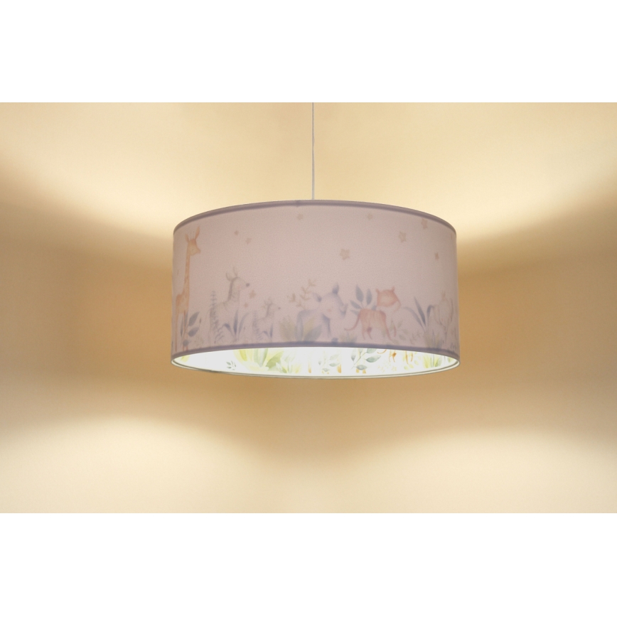 Lámpara colgante infantil SWEET DREAMS 1xE27/60W/230V diá. 30 cm