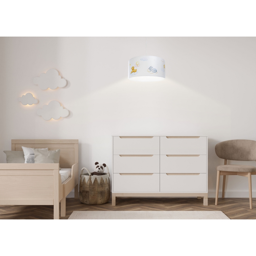 Lámpara colgante infantil SWEET DREAMS 1xE27/60W/230V diá. 30 cm