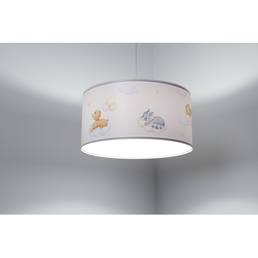 Lámpara colgante infantil SWEET DREAMS 1xE27/60W/230V diá. 30 cm