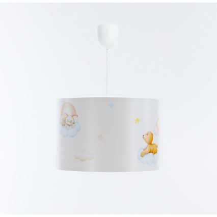 Lámpara colgante infantil SWEET DREAMS 1xE27/60W/230V diá. 30 cm