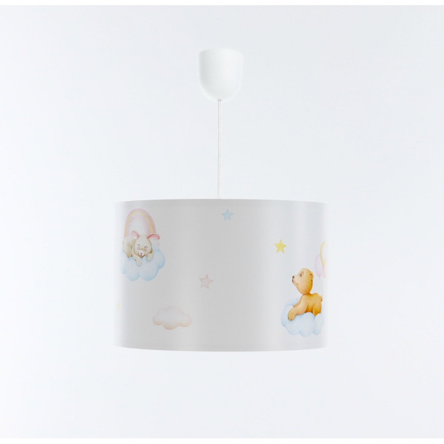 Lámpara colgante infantil SWEET DREAMS 1xE27/60W/230V diá. 30 cm