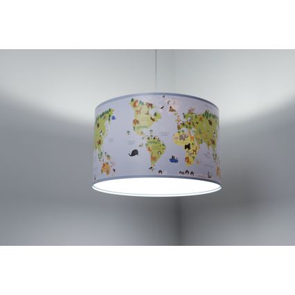 Lámpara colgante infantil SWEET DREAMS 1xE27/60W/230V diá. 30 cm