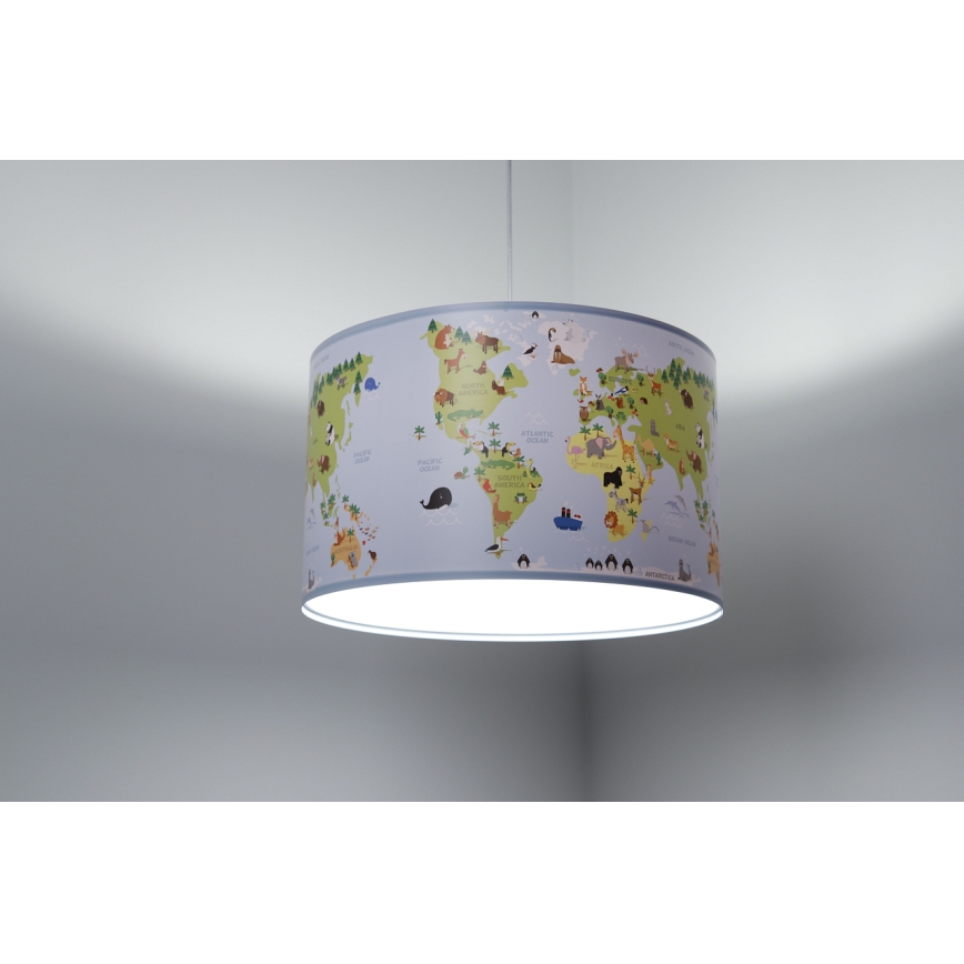 Lámpara colgante infantil SWEET DREAMS 1xE27/60W/230V diá. 30 cm