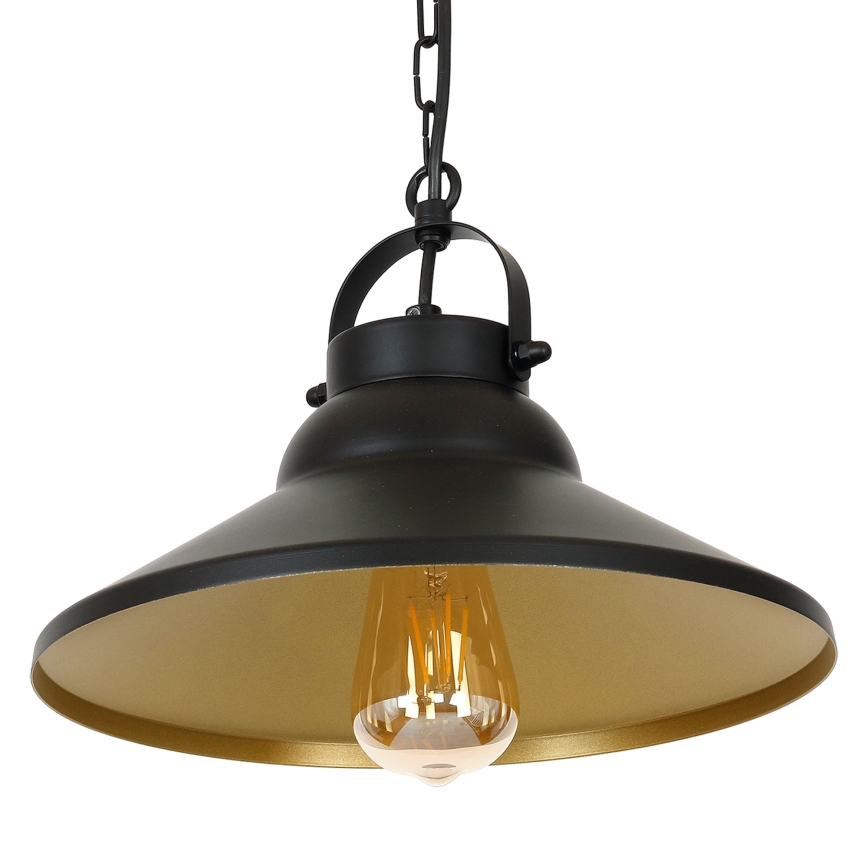Lámpara colgante IRON 1xE27/60W/230V