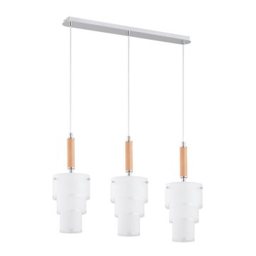 Lámpara colgante IRYD 3xE27/60W/230V