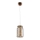 Lámpara colgante JAR LED/5W/230V cobre/madera