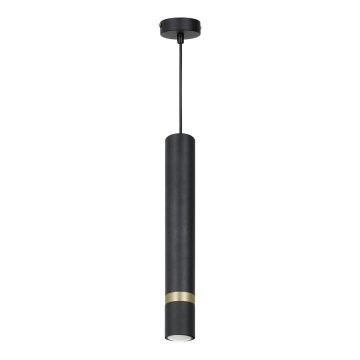 Lámpara colgante JOKER 1xGU10/25W/230V negro/dorado