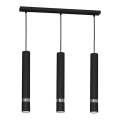 Lámpara colgante JOKER 3xGU10/25W/230V negro