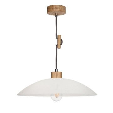 Lámpara colgante JONA 1xE27/60W/230V roble