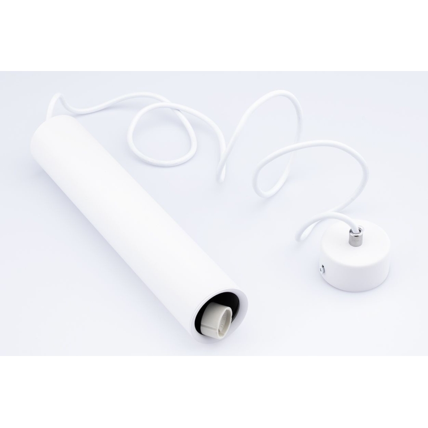 Lámpara colgante KARADON 1xGU10/30W/230V 17 cm blanco