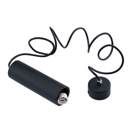 Lámpara colgante KARADON 1xGU10/30W/230V 17 cm negro