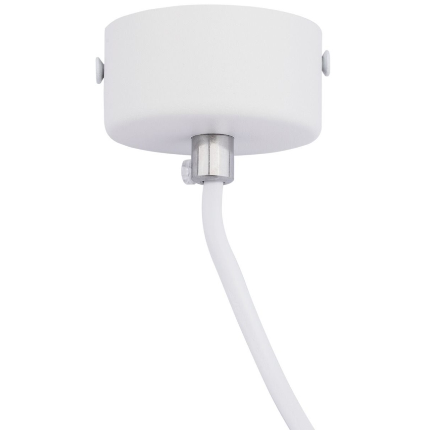 Lámpara colgante KARADON 1xGU10/30W/230V 29 cm blanco
