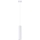 Lámpara colgante KARBON 1xGU10/10W/230V blanco